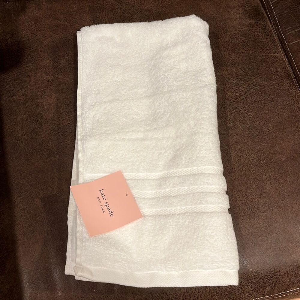 NWT Kate Spade hand towel